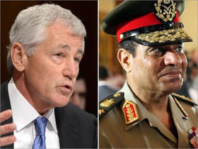 گفت‌وگوی تلفنی وزرای دفاع آمریکا و مصر / واشنگتن: در انتخابات مصر دخالت نمی‌کنیم