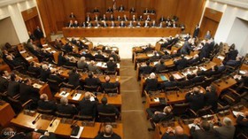 جلسه پارلمان لبنان نیم ساعت برای حد نصاب تمدید شد