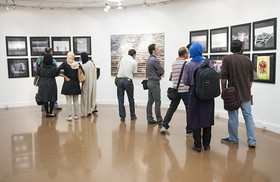 آثاری از بزرگان هنر ایران در یک نمایشگاه