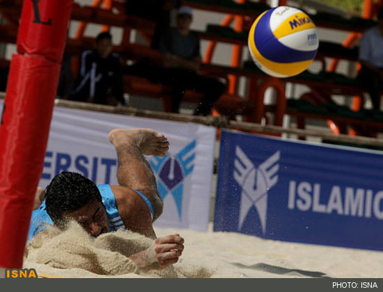 پیروزی ایران مقابل کانادا در تور جهانی والیبال ساحلی