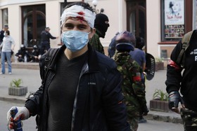 بازداشت معدنچیان معترض در اوکراین