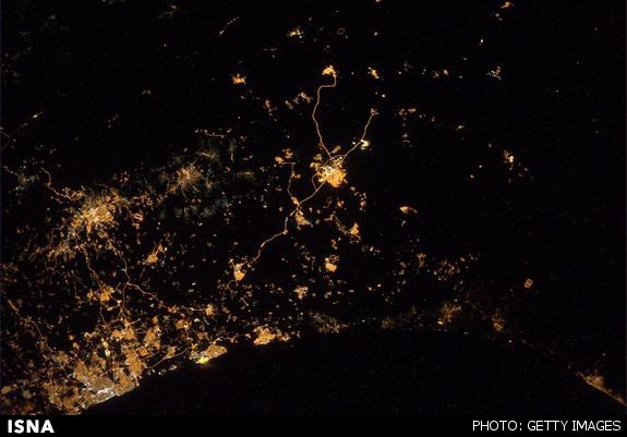 موشک‌باران غزه، غم‌انگیزترین تصویر فضایی از زمین