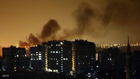 جنگنده‌های صهیونیستی یک پایگاه قسام در شمال غزه را بمباران کردند