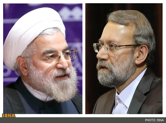 تقدیر لاریجانی از اظهارات روحانی در واکنش به استیضاح وزیر علوم