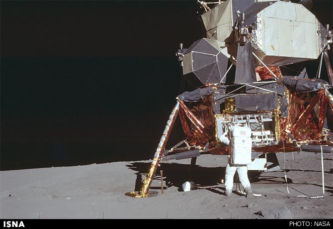 تصاویر کمتر دیده شده از فرود تاریخی انسان بر سطح ماه