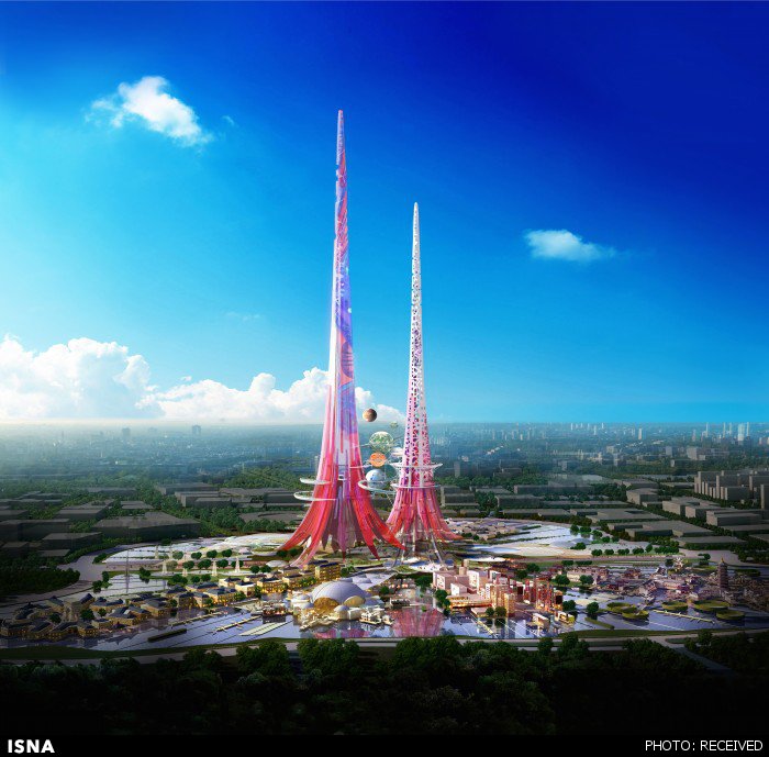 طراحی بلندترین برج زوج جهان 1