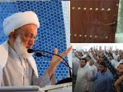 شیخ عیسی قاسم در نماز جمعه بحرین: مبارزات مردمی ادامه خواهد داشت