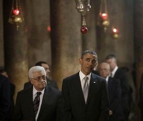 محمود عباس برای دیدار با اوباما راهی واشنگتن شد