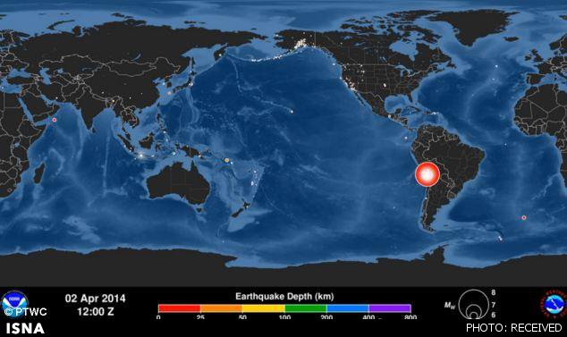 رکوردشکنی زمین در وقوع زلزله 