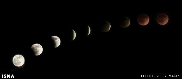 تصاویر دیدنی از نخستین چهارگانه نادر ماه‌گرفتگی کلی 1