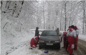 امدادرسانی به 13 هزار گرفتار در برف و کولاک