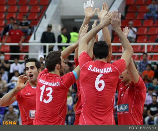 جوانان والیبال ایران یک قدم قهرمانی در آسیا