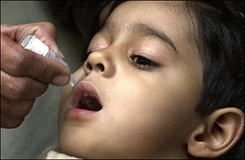 آغاز واکسیناسیون فلج اطفال در عراق و سودان