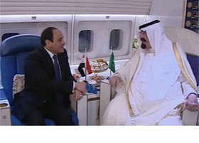 وقایع اخیر منطقه محور مذاکرات پادشاه عربستان و سیسی در فرودگاه قاهره