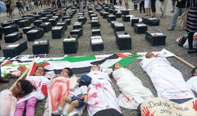 برپایی 1400 کمپین حمایت از غزه در 200 شهر اروپا