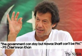 انتقاد عمران خان از نخست وزیر پاکستان