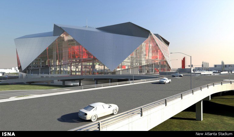 طراحی استادیوم با سقف کاهوشکل 1