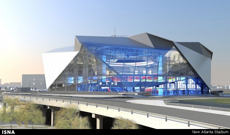 طراحی استادیوم با سقف کاهوشکل 1