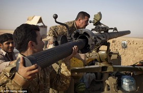 پیشروی کُند نیروهای عراقی و پیشمرگ‌ها به سوی مواضع داعش