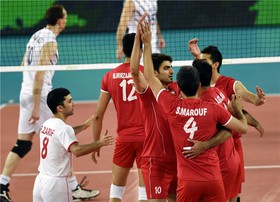 همگروهی والیبال ایران با فرانسه و آلمان در رقابت‌های قهرمانی جهان