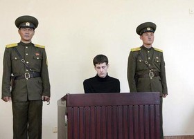 کره شمالی یک آمریکایی را به 6 سال حبس با اعمال شاقه محکوم کرد