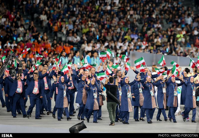برنامه ورزشکاران ایران در روز نخست بازیهای آسیایی