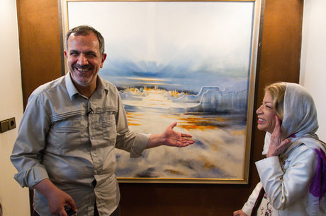 گفتگوي احمد مسجدجامعي با ايران درودي