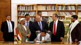 حوثی‌های یمن بند امنیتی توافقنامه صلح را هم امضا کردند