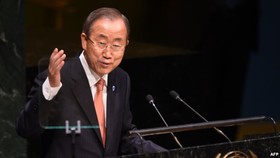 سخنرانی بان کی مون در مجمع عمومی سازمان ملل