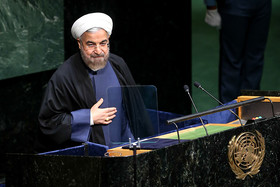 احمدی لاشکی: روحانی در سفر به نیویورک طرح تعامل با جهان را به تصویر کشید