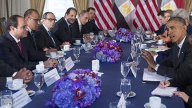 دیدار اوباما و سیسی مثبت خوانده شد/ تلاش آمریکا برای همراه کردن مصر علیه داعش