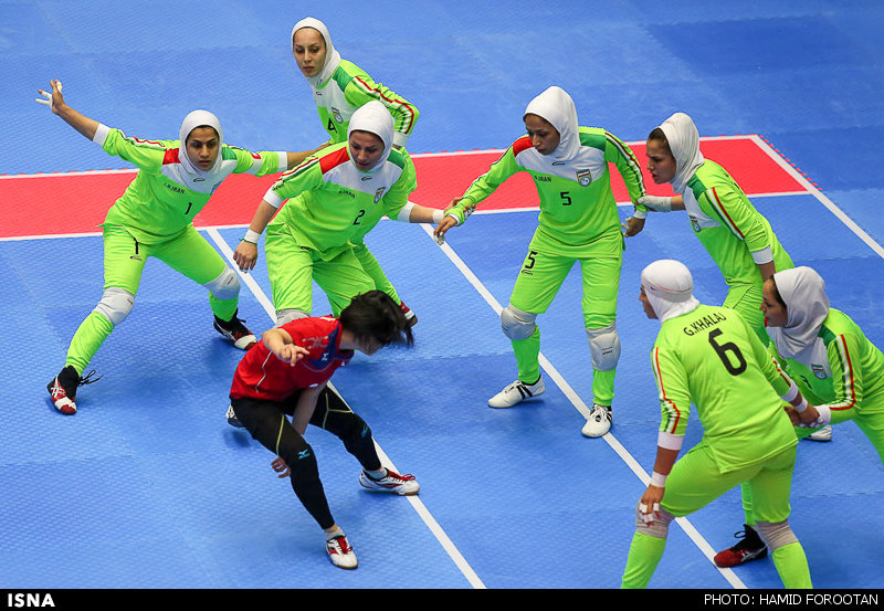 بانوان کبدی ایران فینالیست بازیهای آسیایی شدند