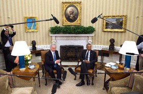 شهرک‌سازی‌های اسرائیل و ایران موضوعات اصلی نشست اوباما - نتانیاهو در کاخ سفید