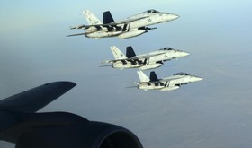 ادامه حملات هوایی آمریکا در سوریه و عراق