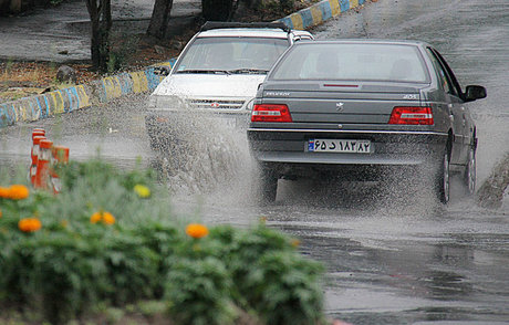 بارندگی در آمل