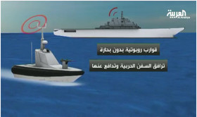 قایق‌های بدون سرنشین به کمک نیروی دریایی آمریکا می‌آیند