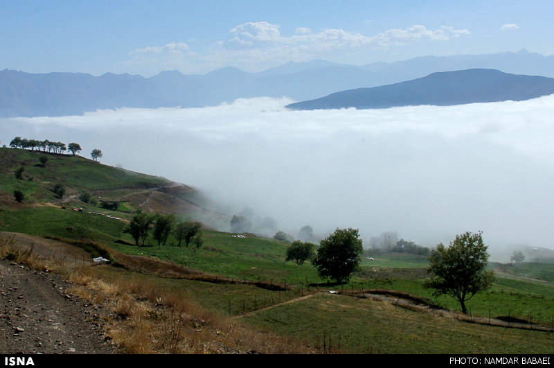  مناطق طبیعی زیبا در روستای ناندل آمل