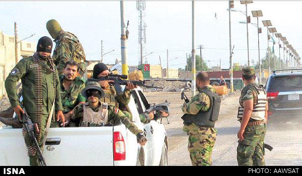 پیشروی ارتش عراق در تکریت در میان عدم مشارکت نیروهای مردمی در عملیات