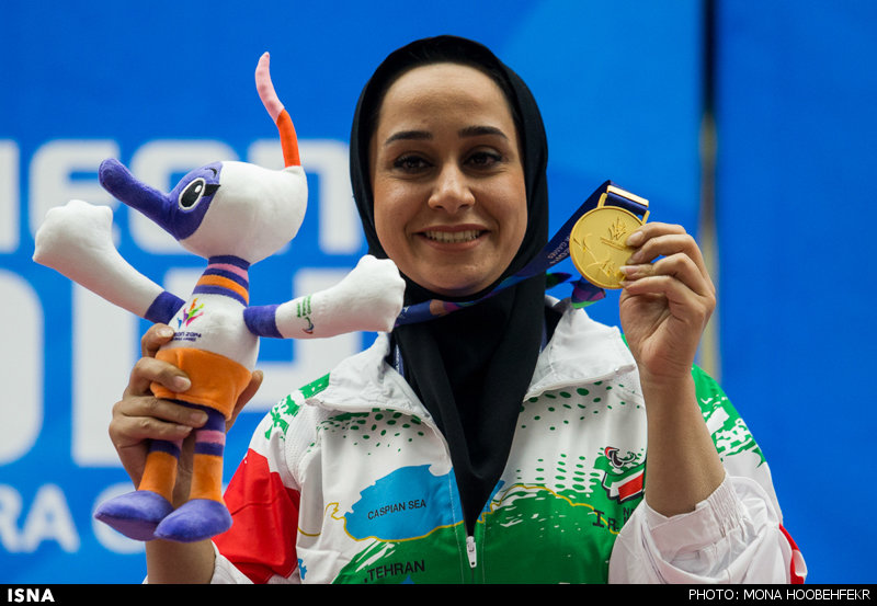 42 مدال ایران تا پایان دومین روز پاراآسیایی