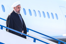 روحانی، روسیه را به مقصد تهران ترک کرد