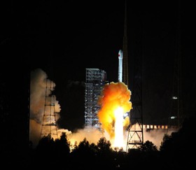 چین مدارگرد آزمایشی ماه را به فضا پرتاب کرد