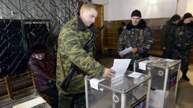 اتحادیه اروپا انتخابات جدایی‌طلبان در شرق اوکراین را محکوم کرد