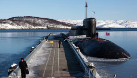 آزمایش موشک قاره پیمای روسیه از روی یک زیردریایی