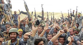 ادامه پیشروی ارتش عراق و پیشمرگ‌ها در جنگ با داعش