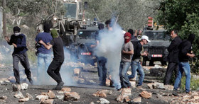زخمی شدن ده‌ها فلسطینی در درگیری با نیروهای رژیم صهیونیستی در قدس و کرانه باختری