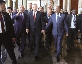 اردوغان از کشورهای آفریقایی خواست با «سازمان‌های خطرناک» مبارزه کنند