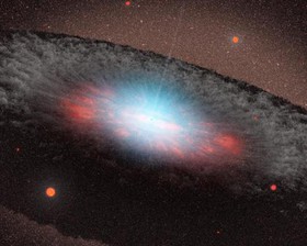 سیاهچاله‌ سوسوزنانی که نظریه‌های فیزیک را به هم می‌ریزد