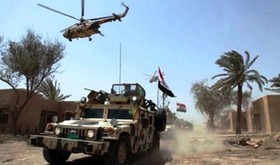 کشته شدن بیش از 350 داعشی در علمیات ارتش عراق در الانبار/داعش چاه‌های نفت تکریت را آتش زد