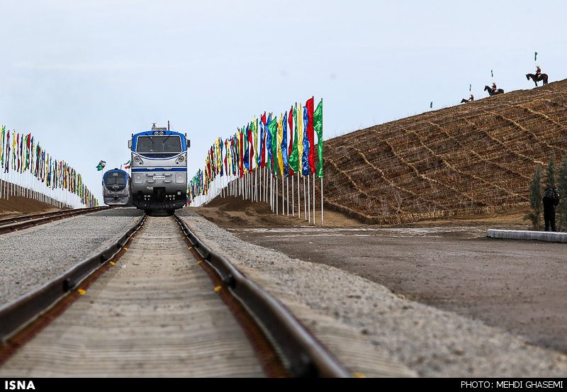 مشکل راه‌آهن ایران و ترکمنستان حل شد