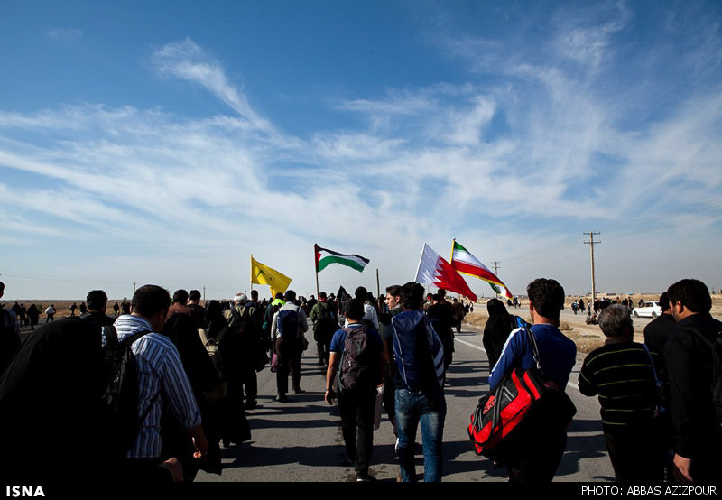 انتقال زائران اربعین از مرز به کربلا با 1000 اتوبوس ایرانی